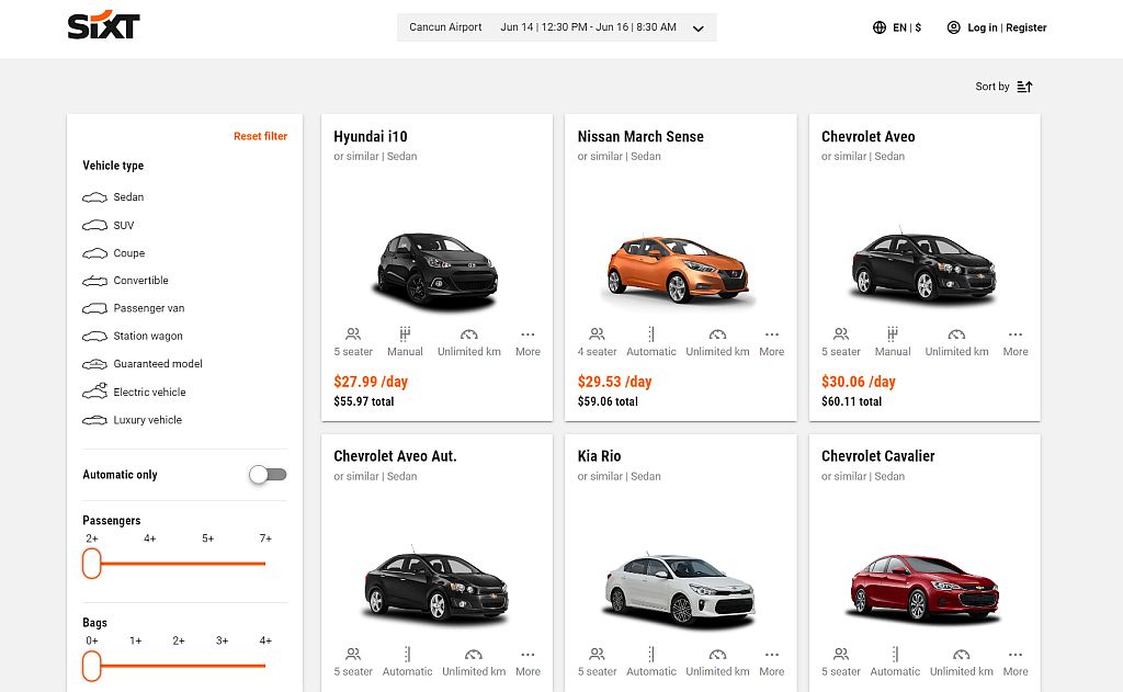 cancun car rental tripadvisor